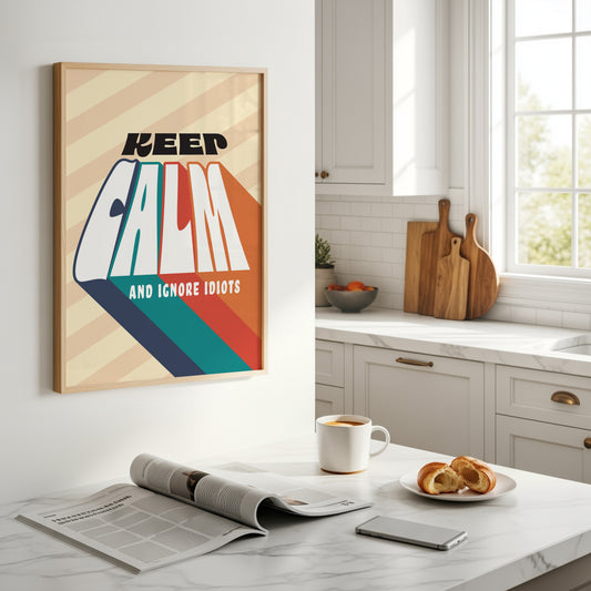 Posters - Keep Calm & Ignore Idiots