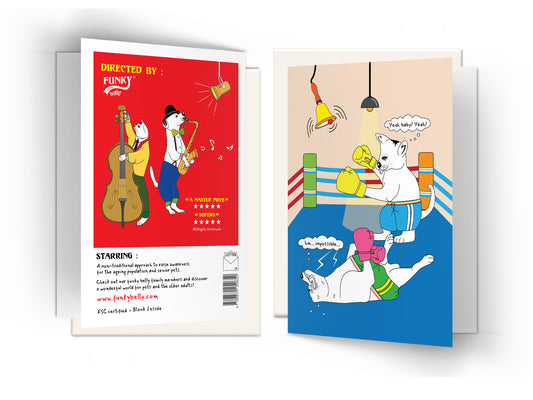 Pepper & Saffy Boxing Match