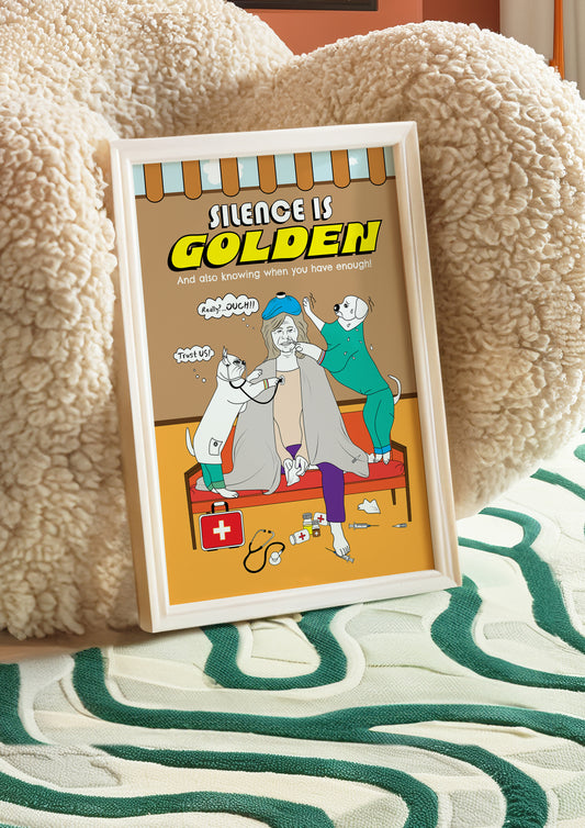 Posters - Silence Is Golden