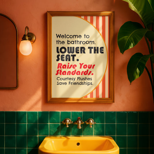 Posters - Toilet Rule _ 05