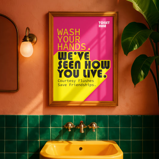 Posters - Toilet Rule _ 02