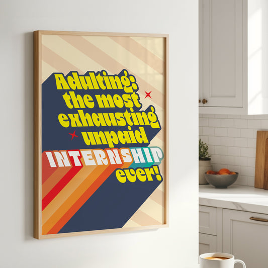 Posters  - Adulting