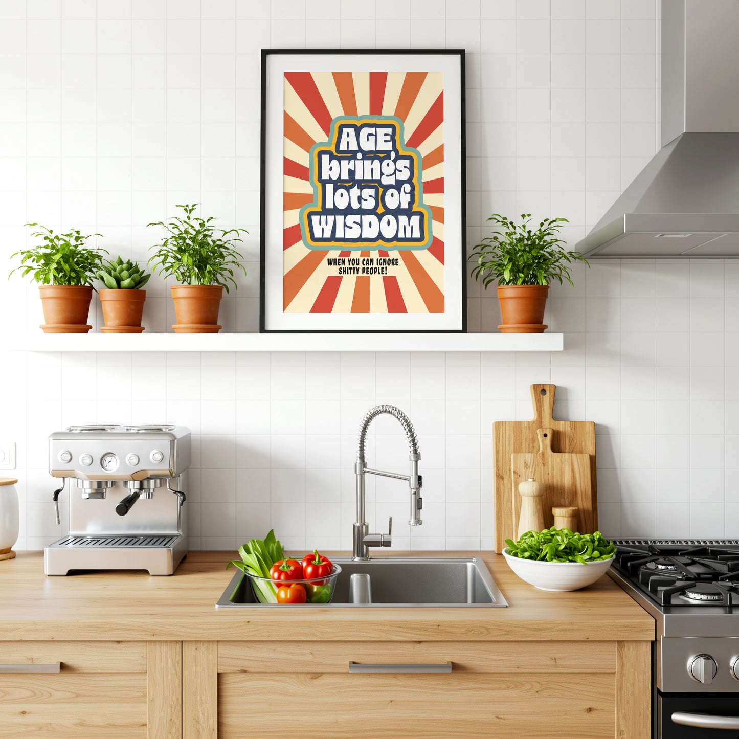Posters  - Age Brings Lots Of Wisdom