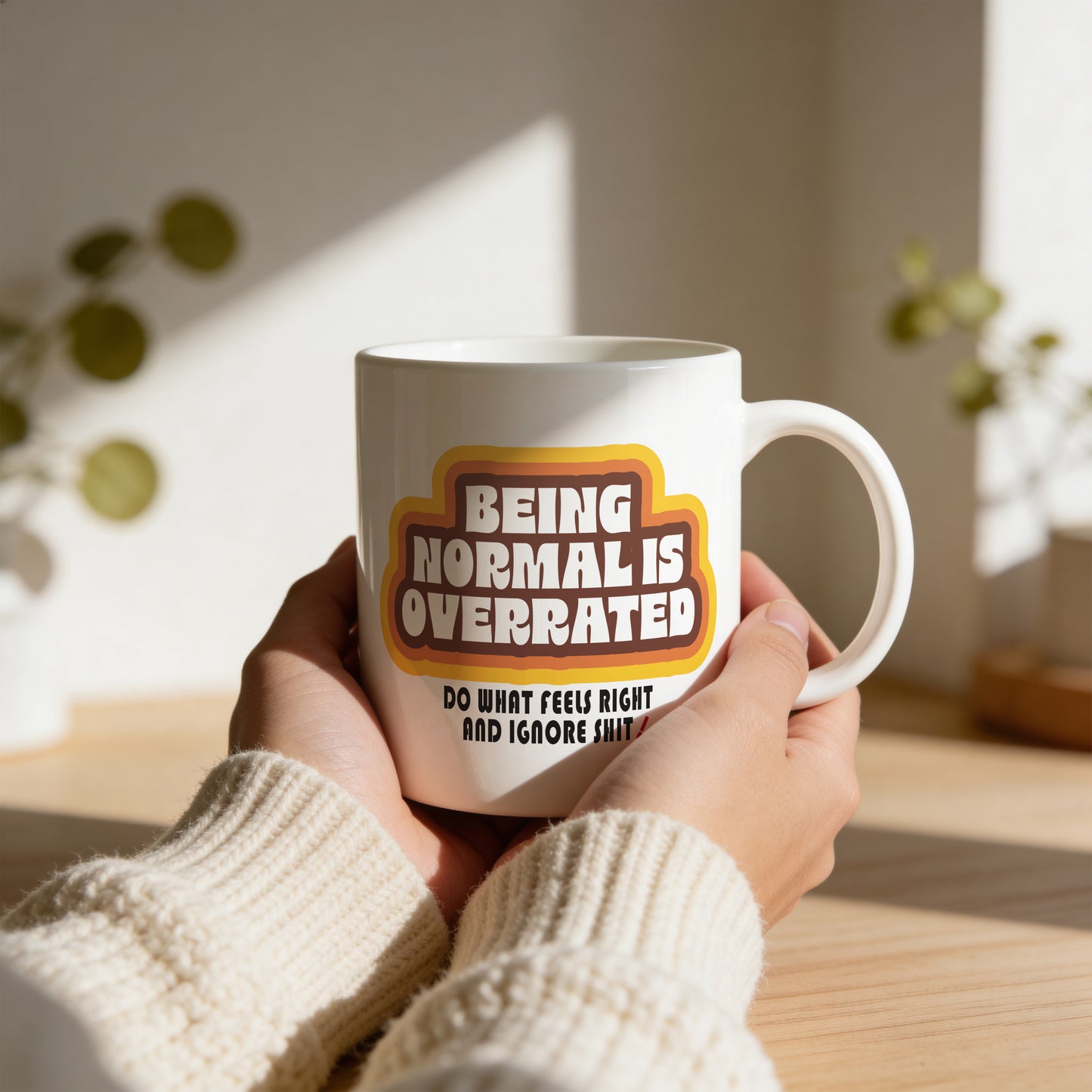 Mug _ Being Normal Is Overrated _ 1
