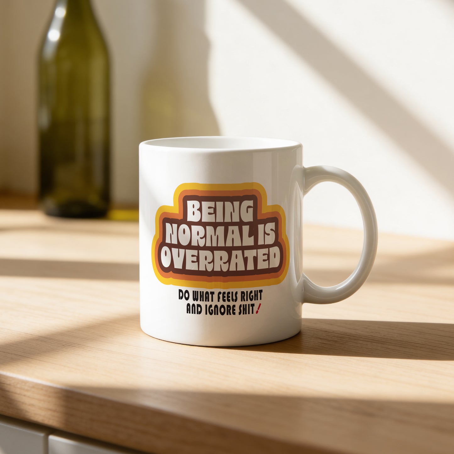 Mug _ Being Normal Is Overrated _ 1