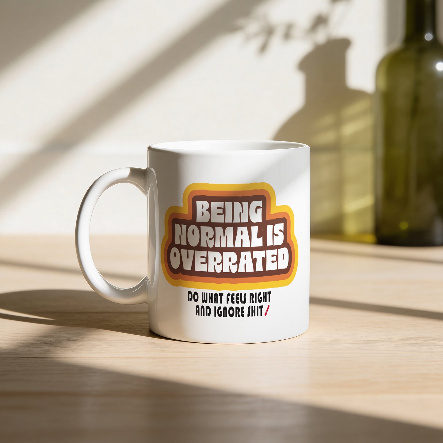 Mug _ Being Normal Is Overrated _ 1