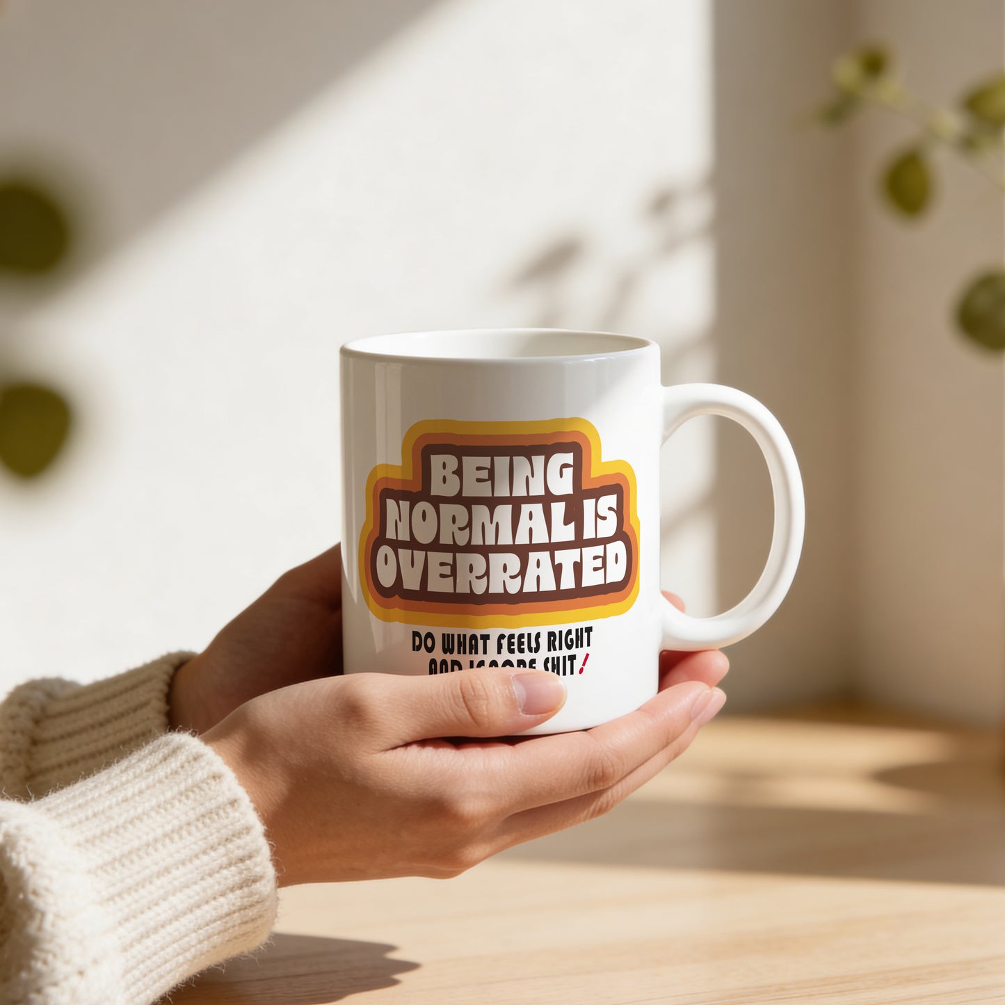 Mug _ Being Normal Is Overrated _ 1