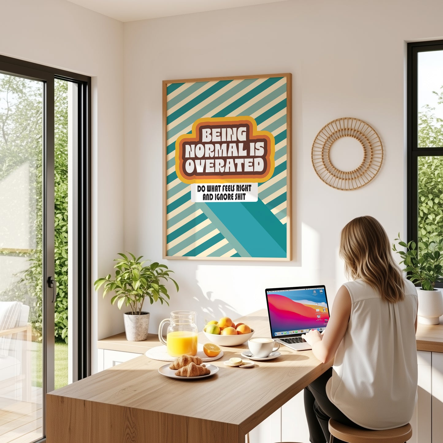 Posters - Being Normal Is Overrated _ A