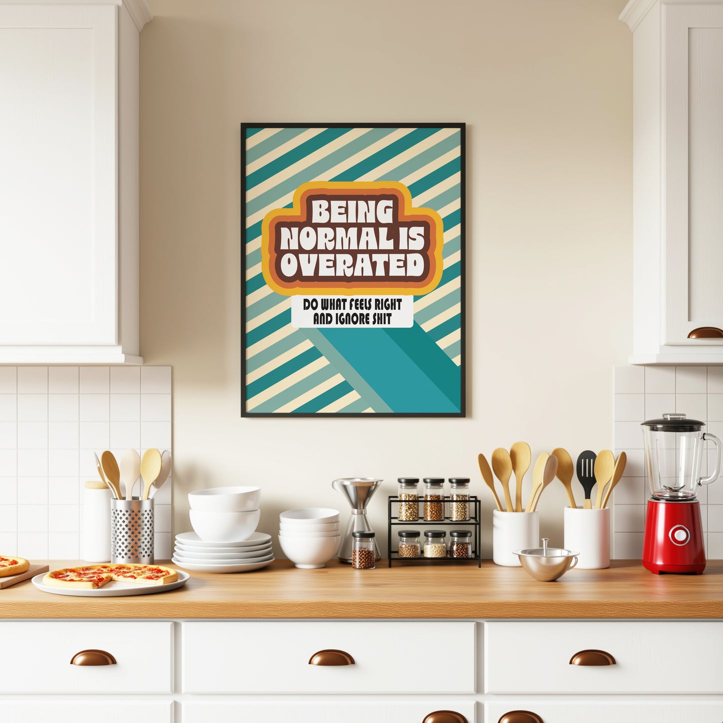 Posters - Being Normal Is Overrated _ A