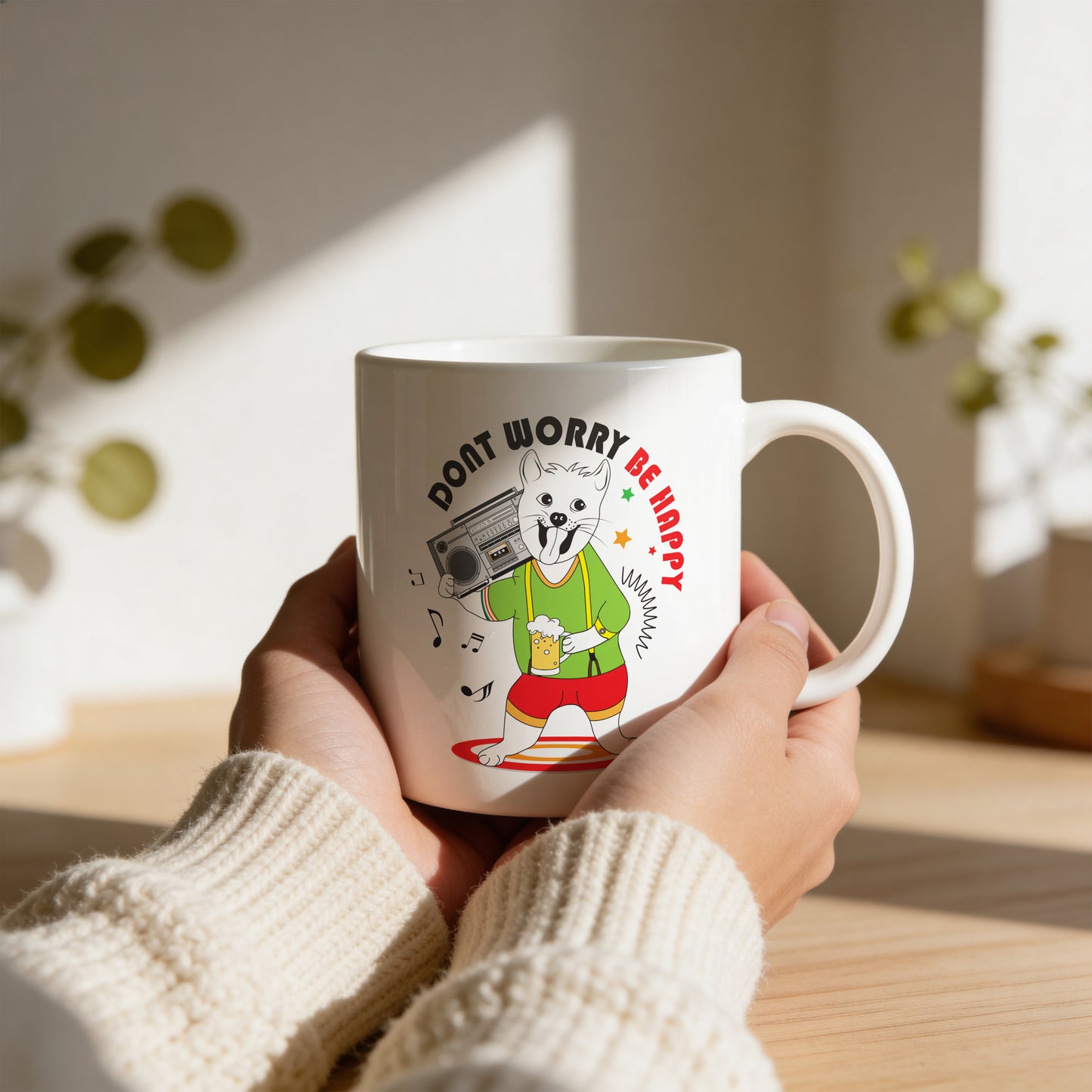 Mug _ Don't Worry Be Happy - 1