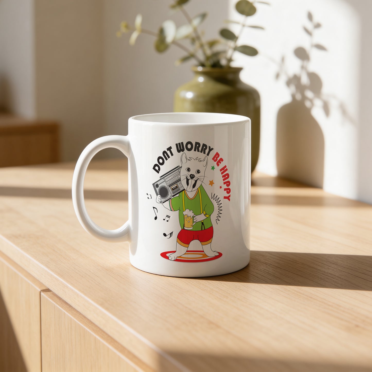 Mug _ Don't Worry Be Happy - 1
