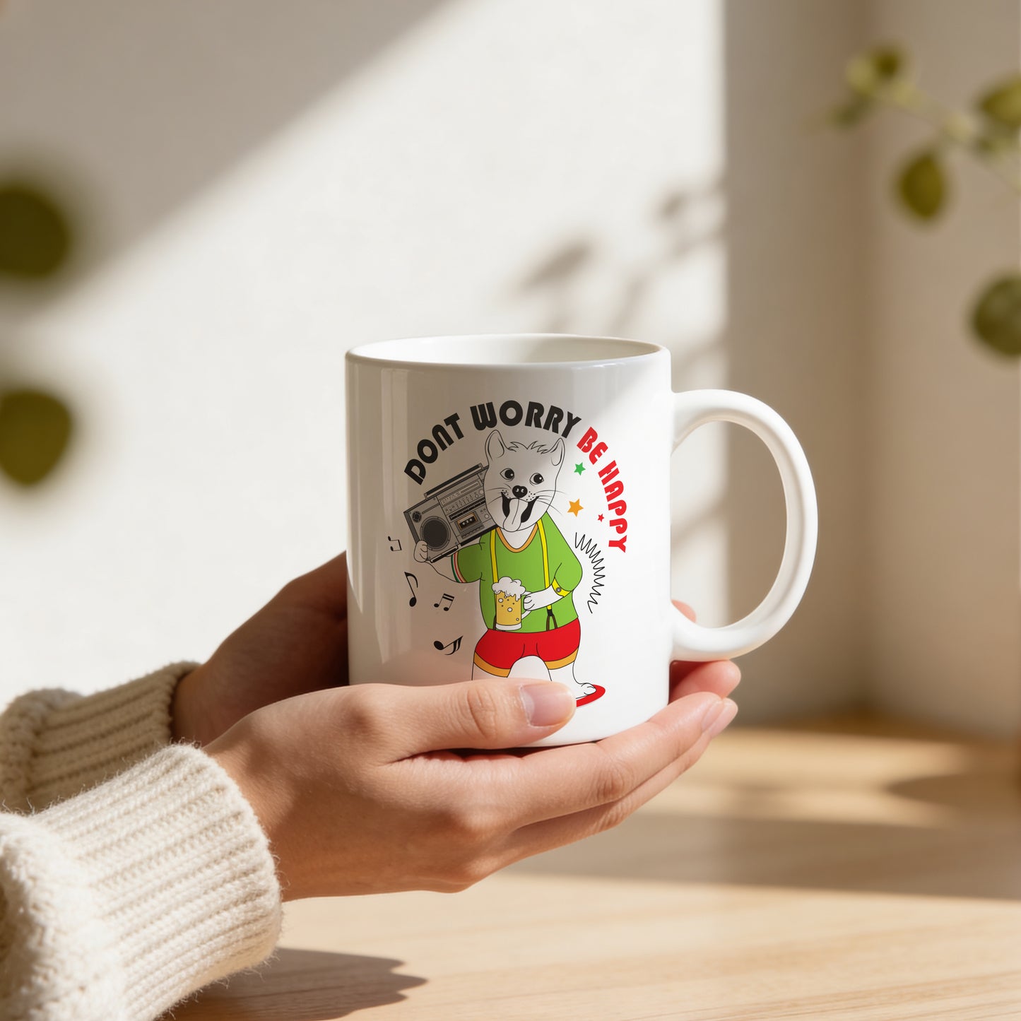 Mug _ Don't Worry Be Happy - 1