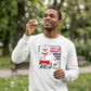 Sweatshirt Unisex Organic _ Don't Let Idiots Ruin Your Day 1