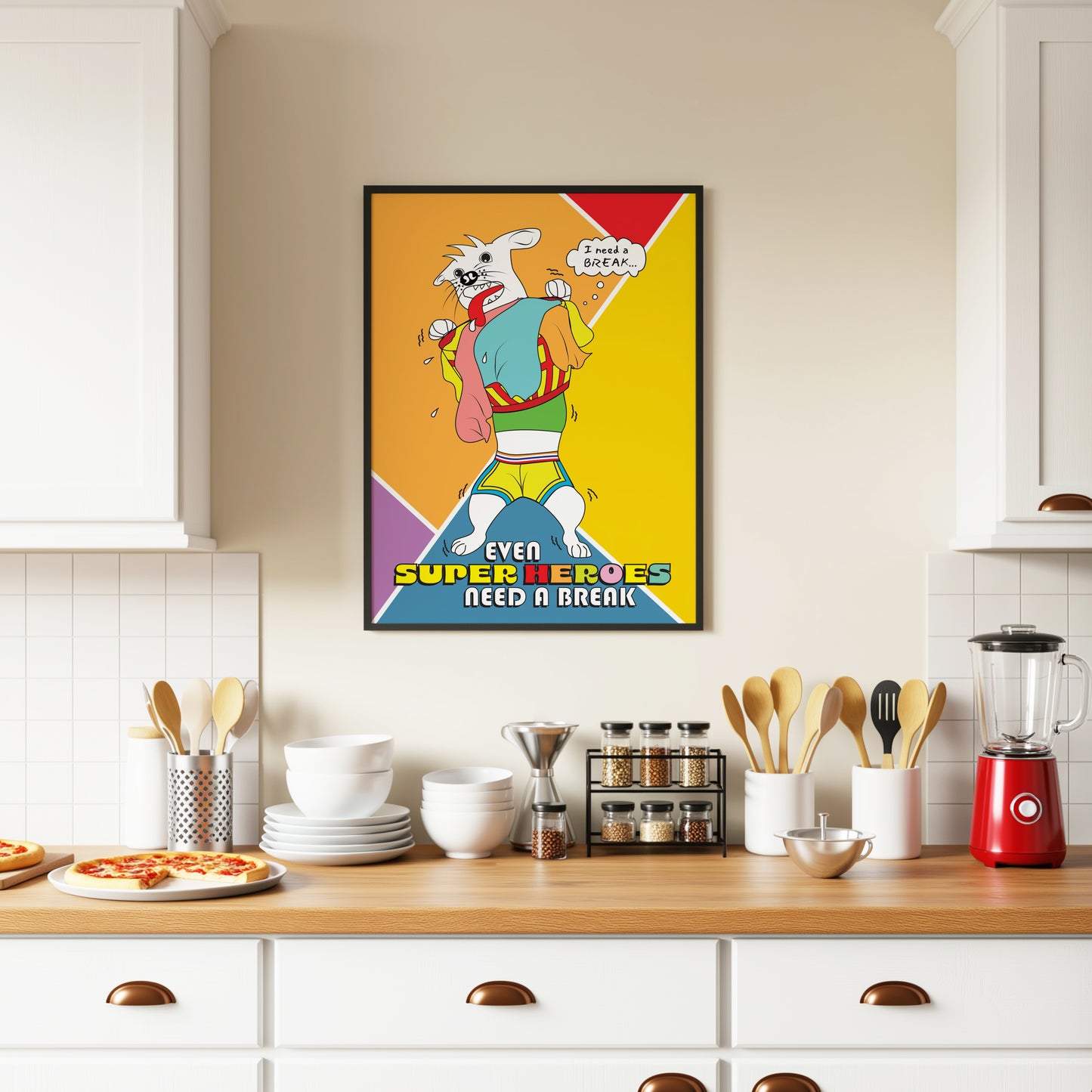 Posters - Even Super Heroes Need A Break
