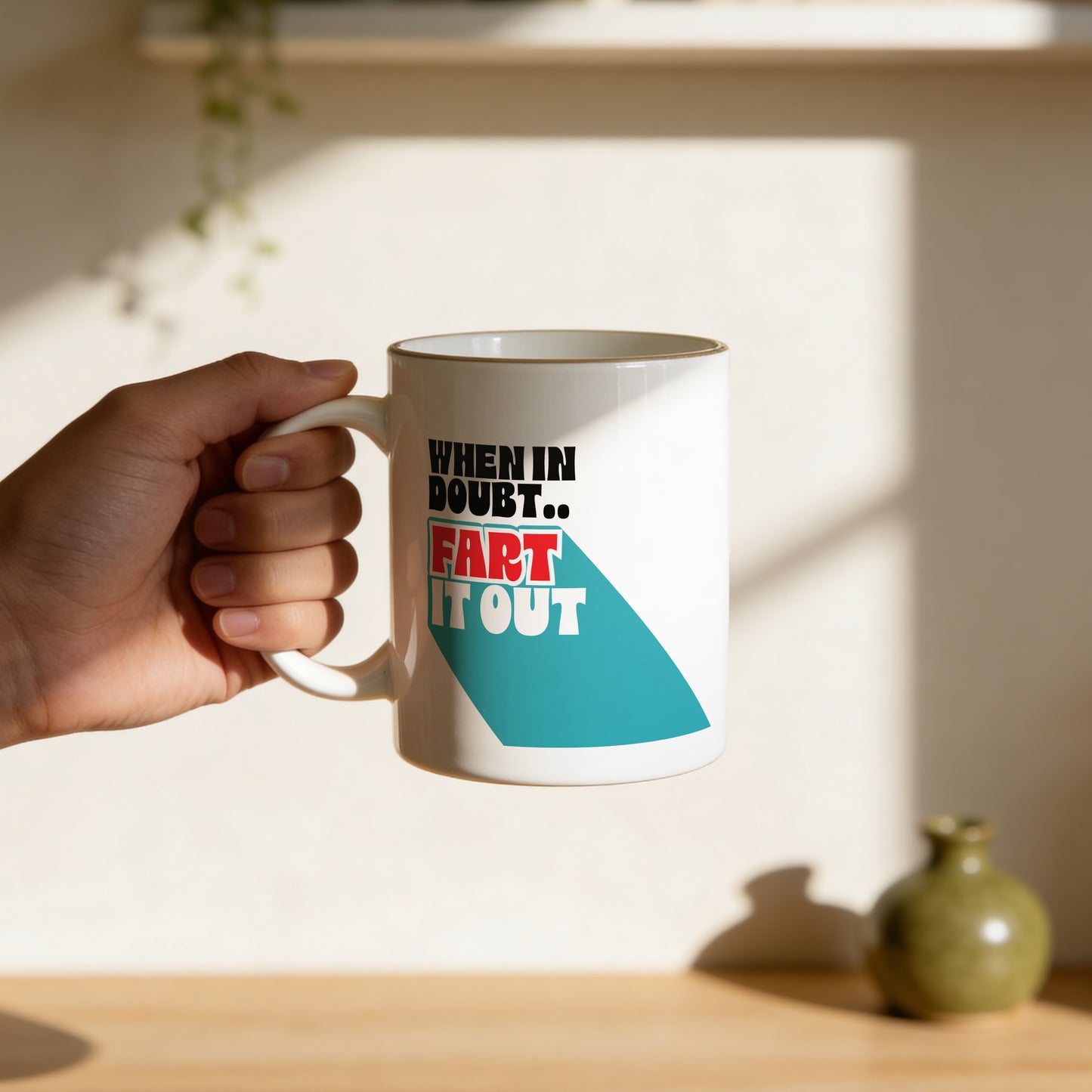 Mug _ When In Doubt Fart It Out - 1