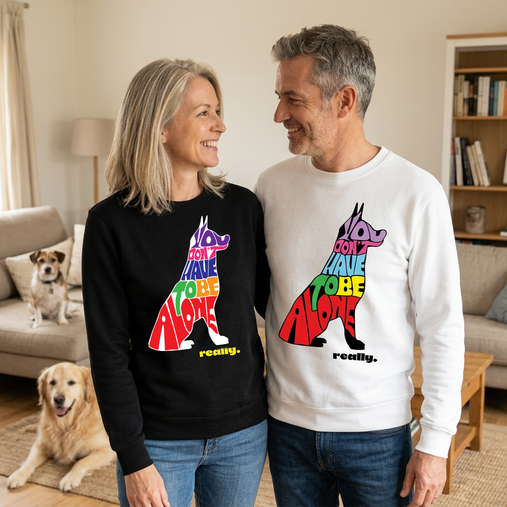 Sweatshirt Unisex Organic _ YDHTBA DOG