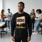 Sweatshirt Unisex Organic _ Silence Is Golden 1