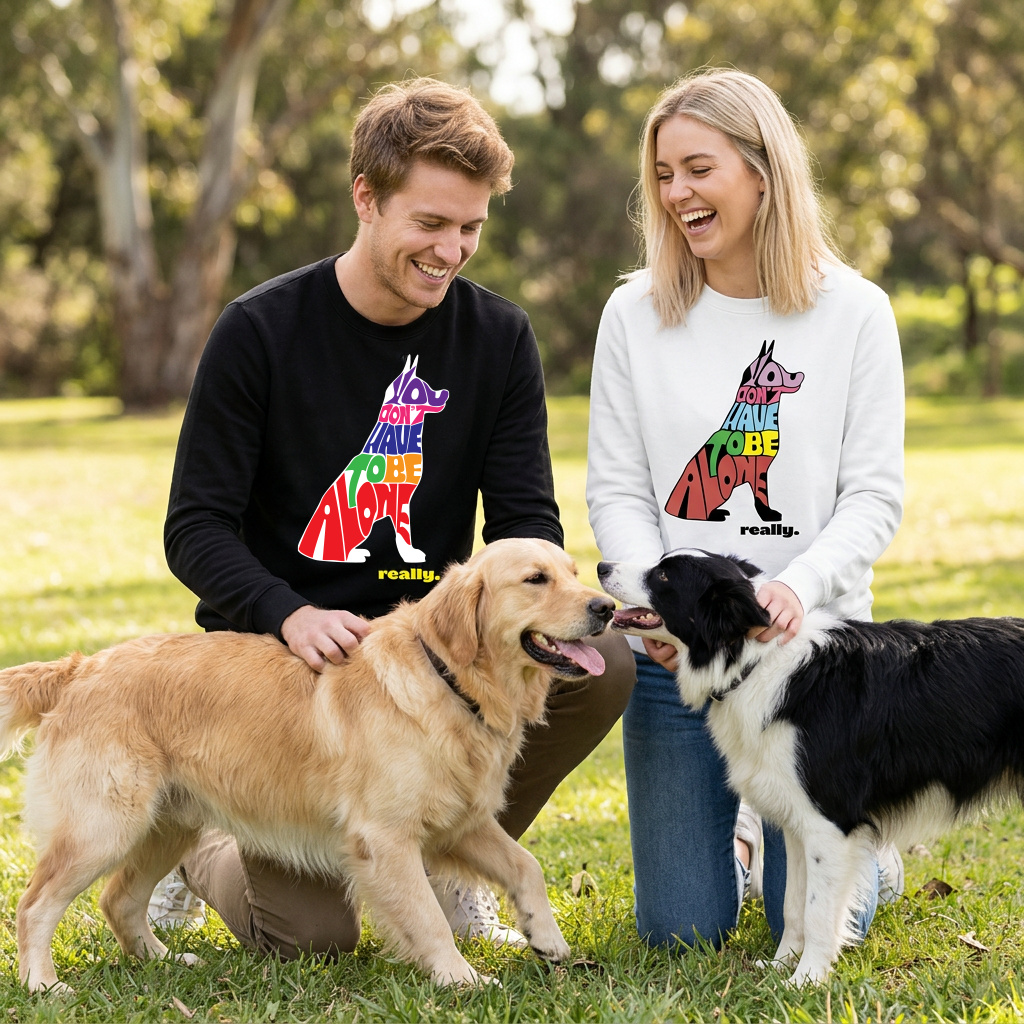 Sweatshirt Unisex Organic _ YDHTBA DOG