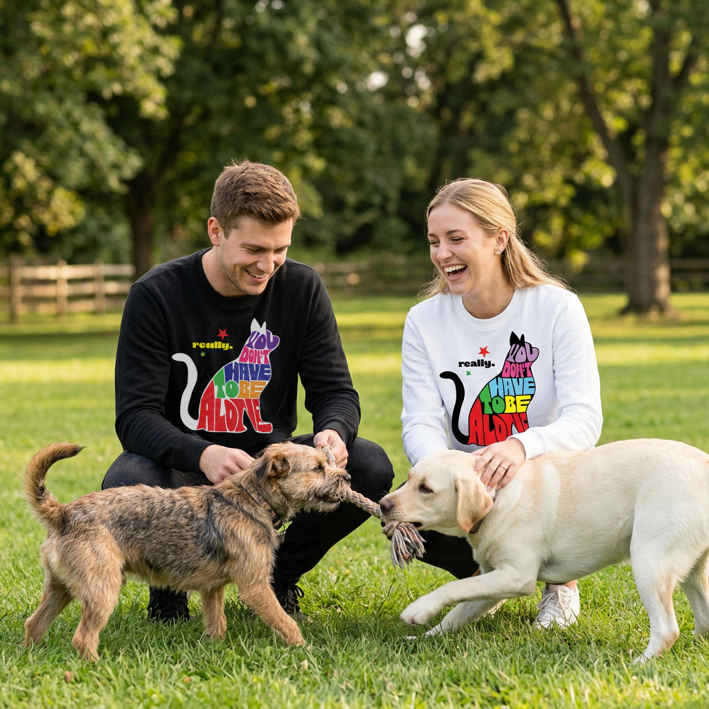Sweatshirt Unisex Organic _ YDHTBA CAT