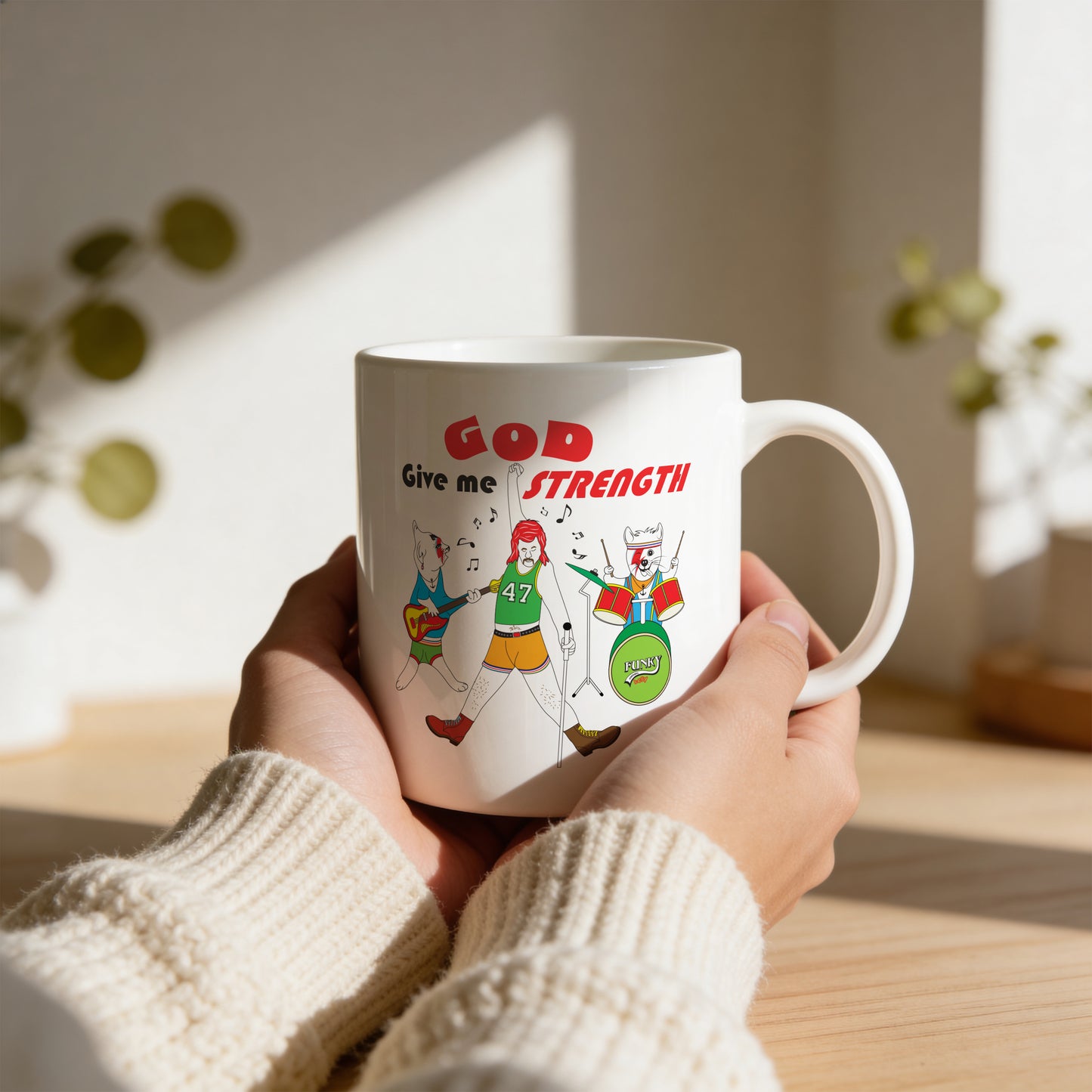 Mug _ God Give Me Strength - 1