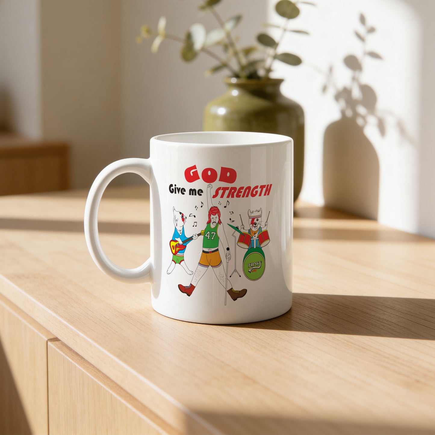Mug _ God Give Me Strength - 1