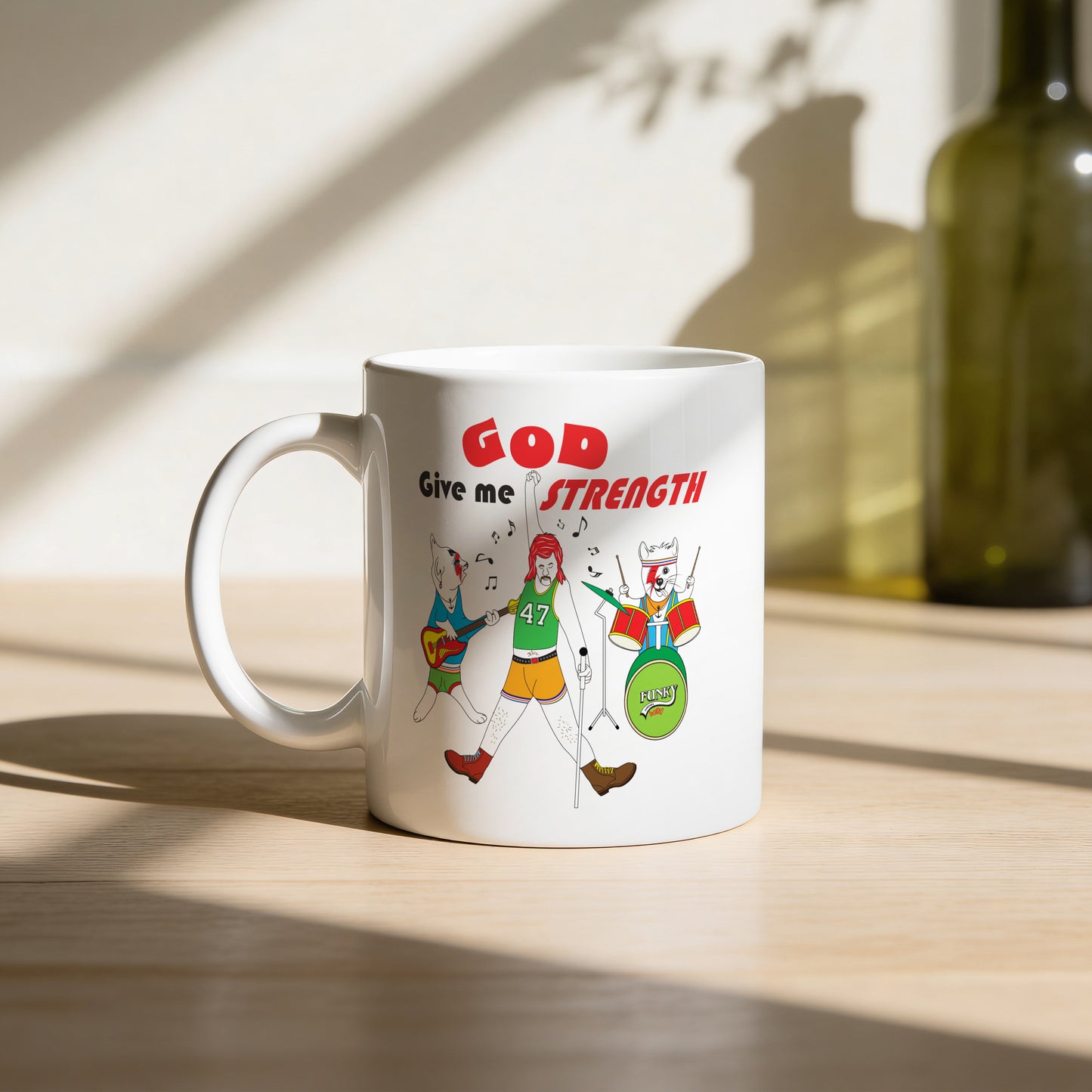 Mug _ God Give Me Strength - 1
