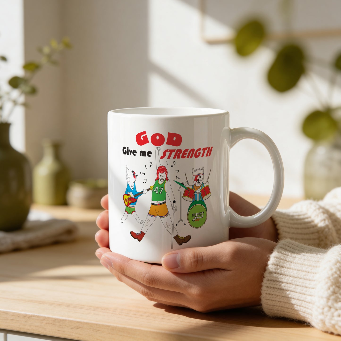 Mug _ God Give Me Strength - 1