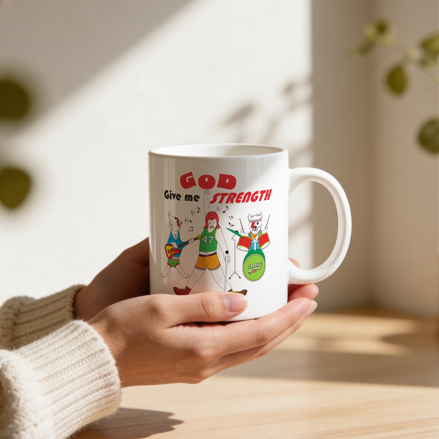 Mug _ God Give Me Strength - 1
