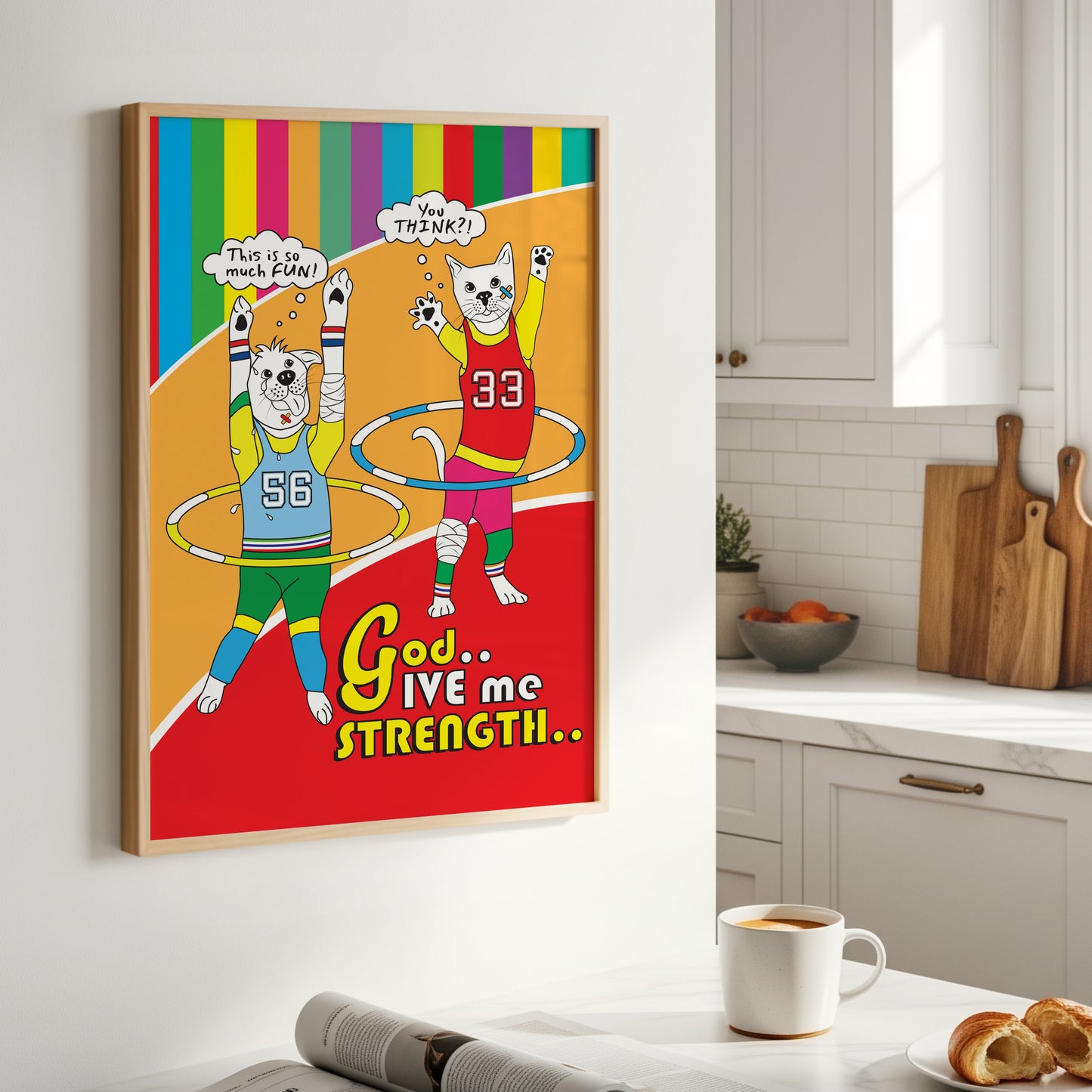 Posters - God Give Me Strength