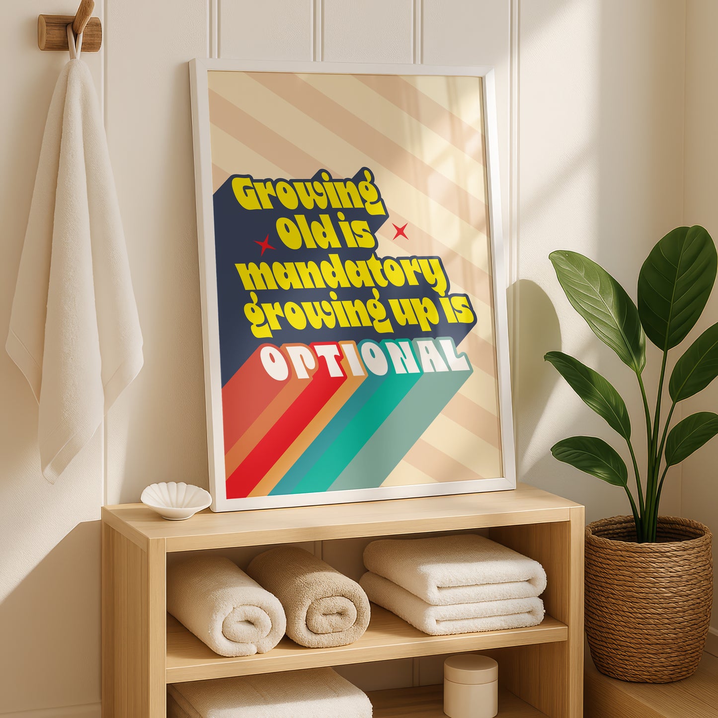 Posters  - Growing Old Is Mandatory