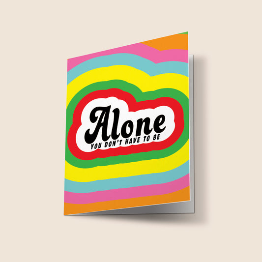 Quotes Words _ You Don't Have To Be Alone