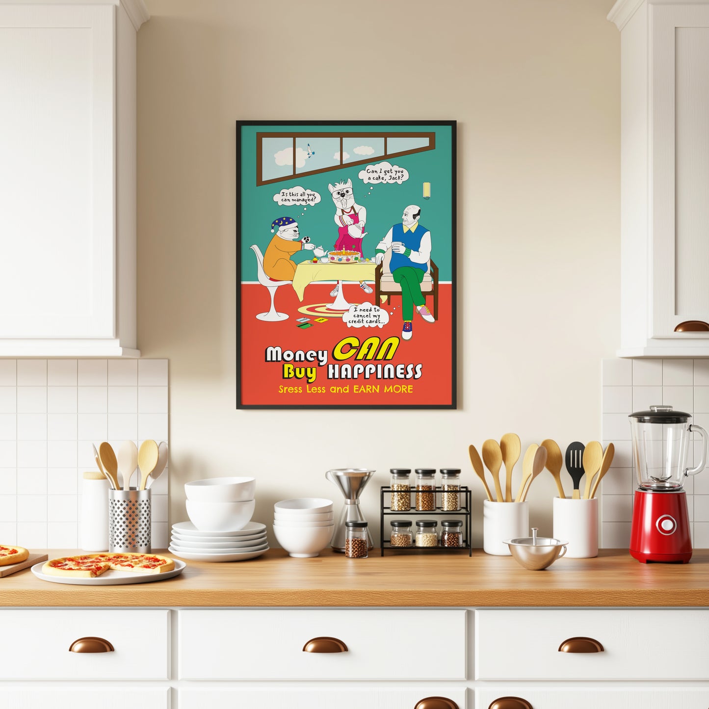 Posters - Money Can Buy Happiness