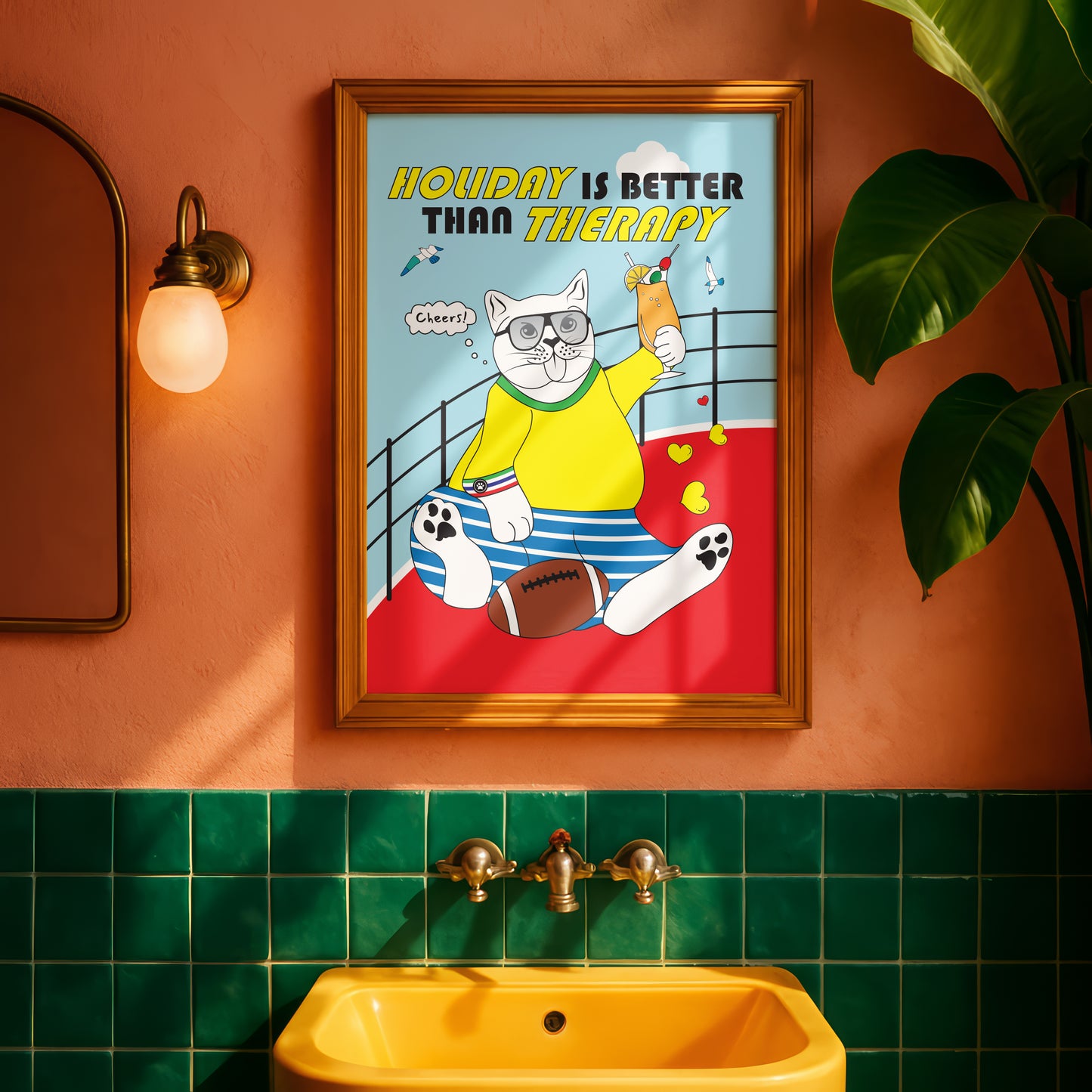 Posters - Holiday Is Better Than Therapy!