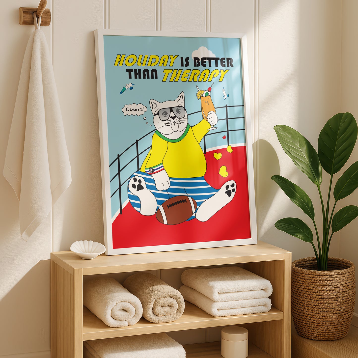Posters - Holiday Is Better Than Therapy!