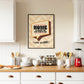 Posters  - Home Is Where The Paw Prints Are