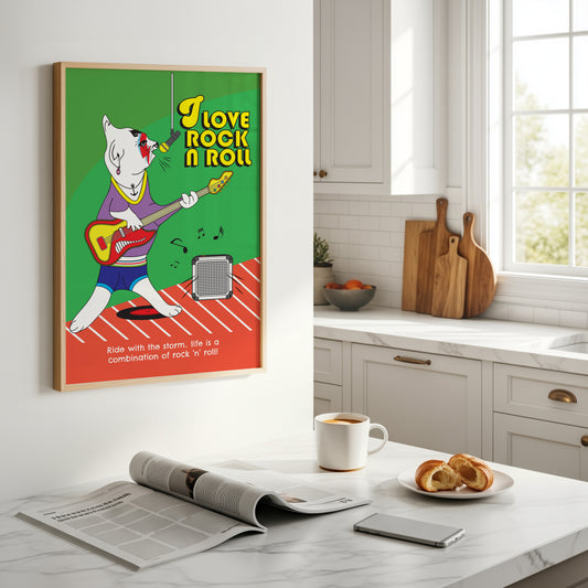 Posters - I Love Rock & Roll
