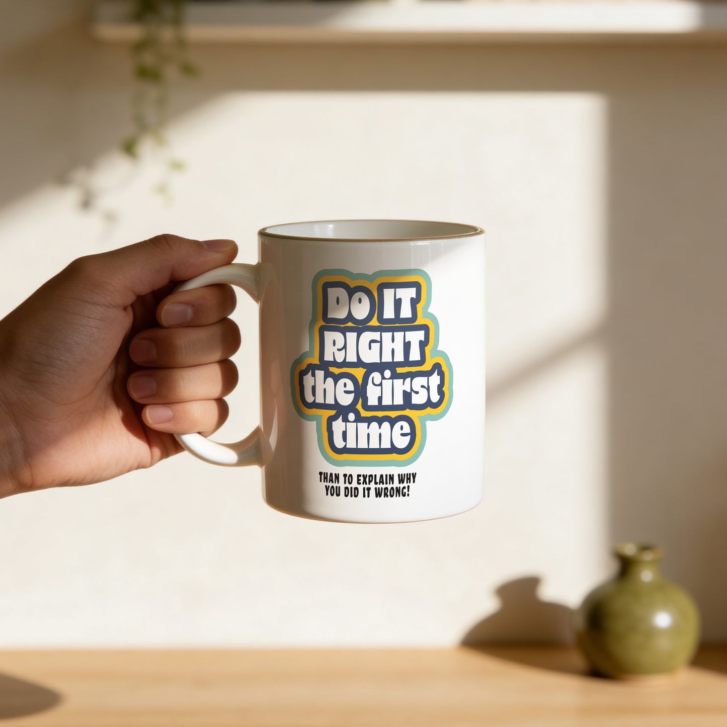 Mug _ Do It Right The First Time