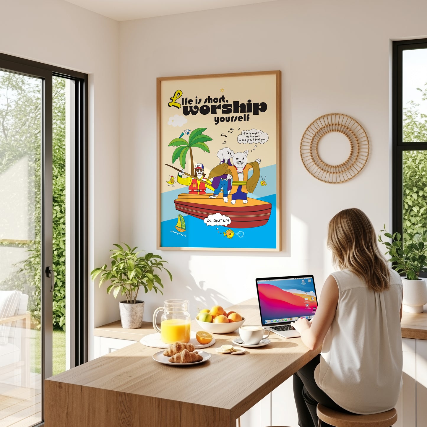 Posters - Life Is Short, Worship Yourself