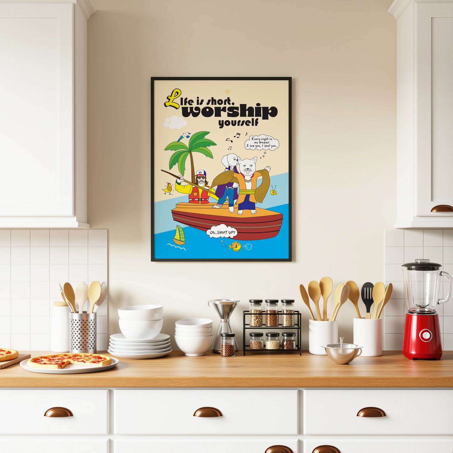 Posters - Life Is Short, Worship Yourself