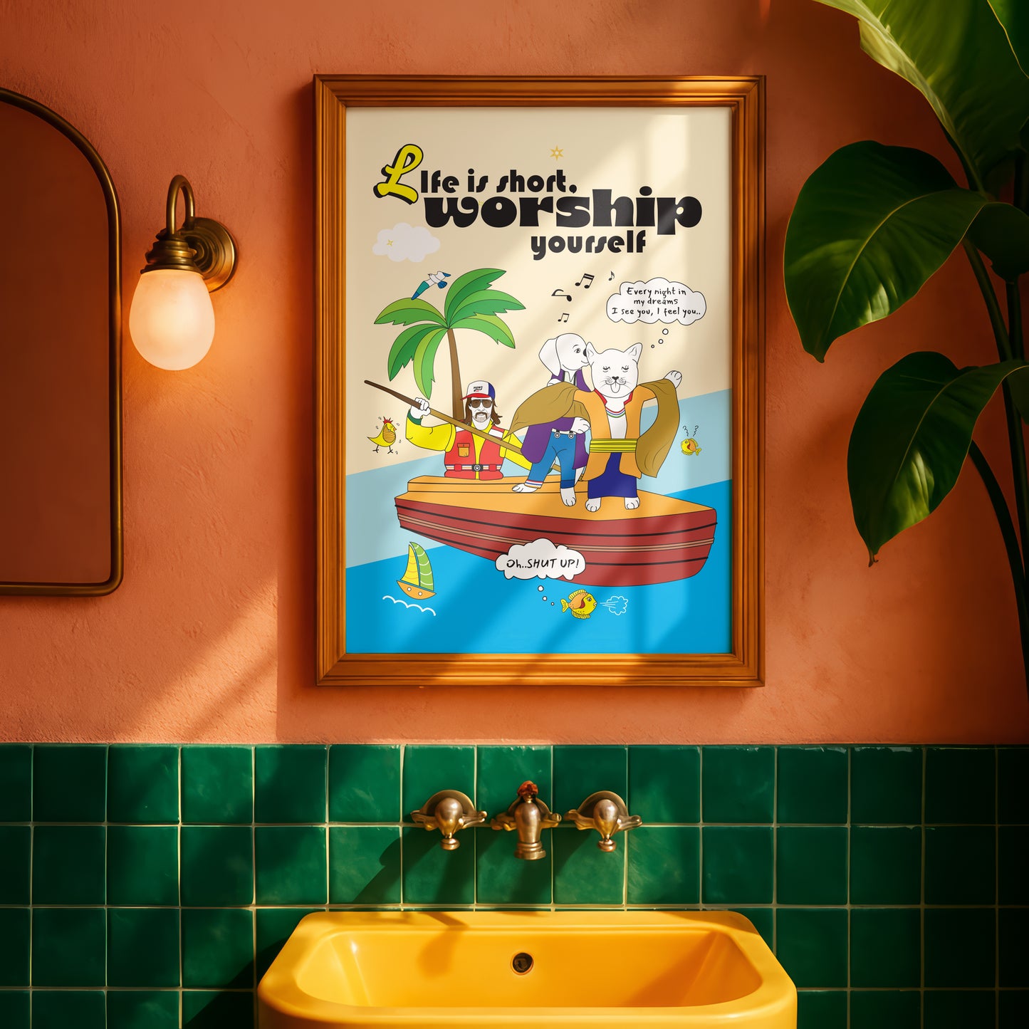 Posters - Life Is Short, Worship Yourself