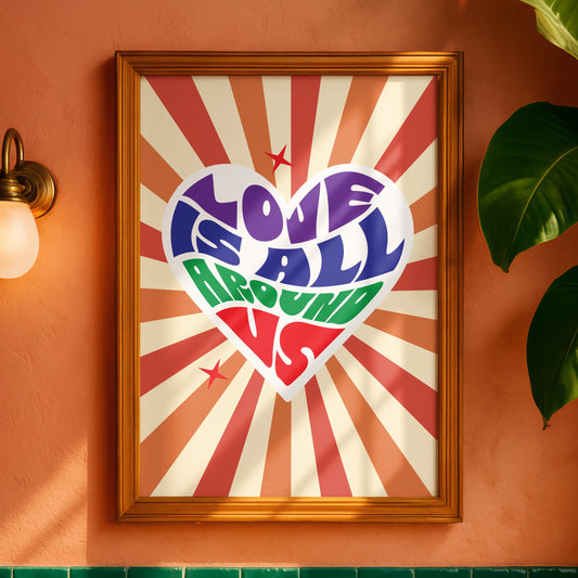 Posters  - Love Is All Around Us