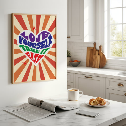 Posters  - Love Yourself Take It Easy