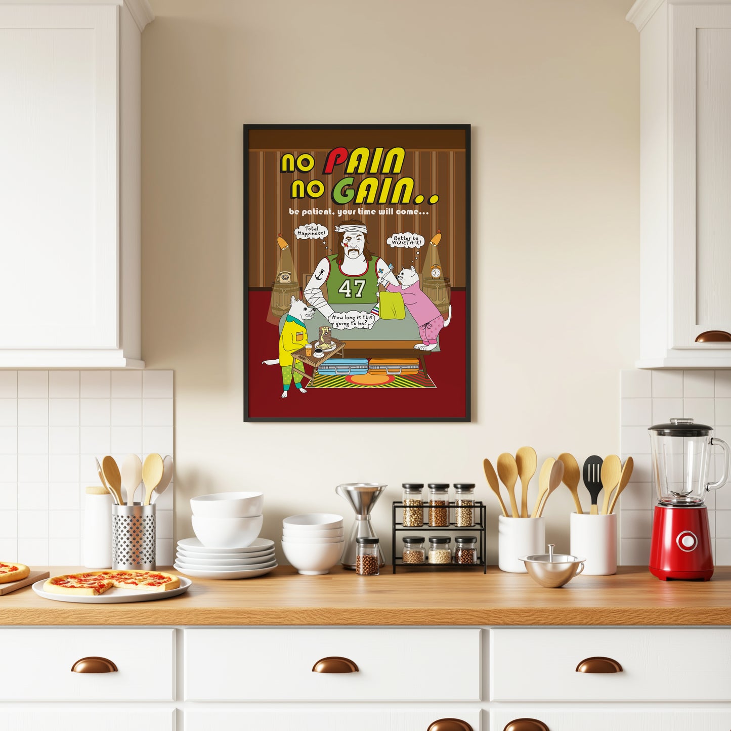 Posters - No Pain No Gain