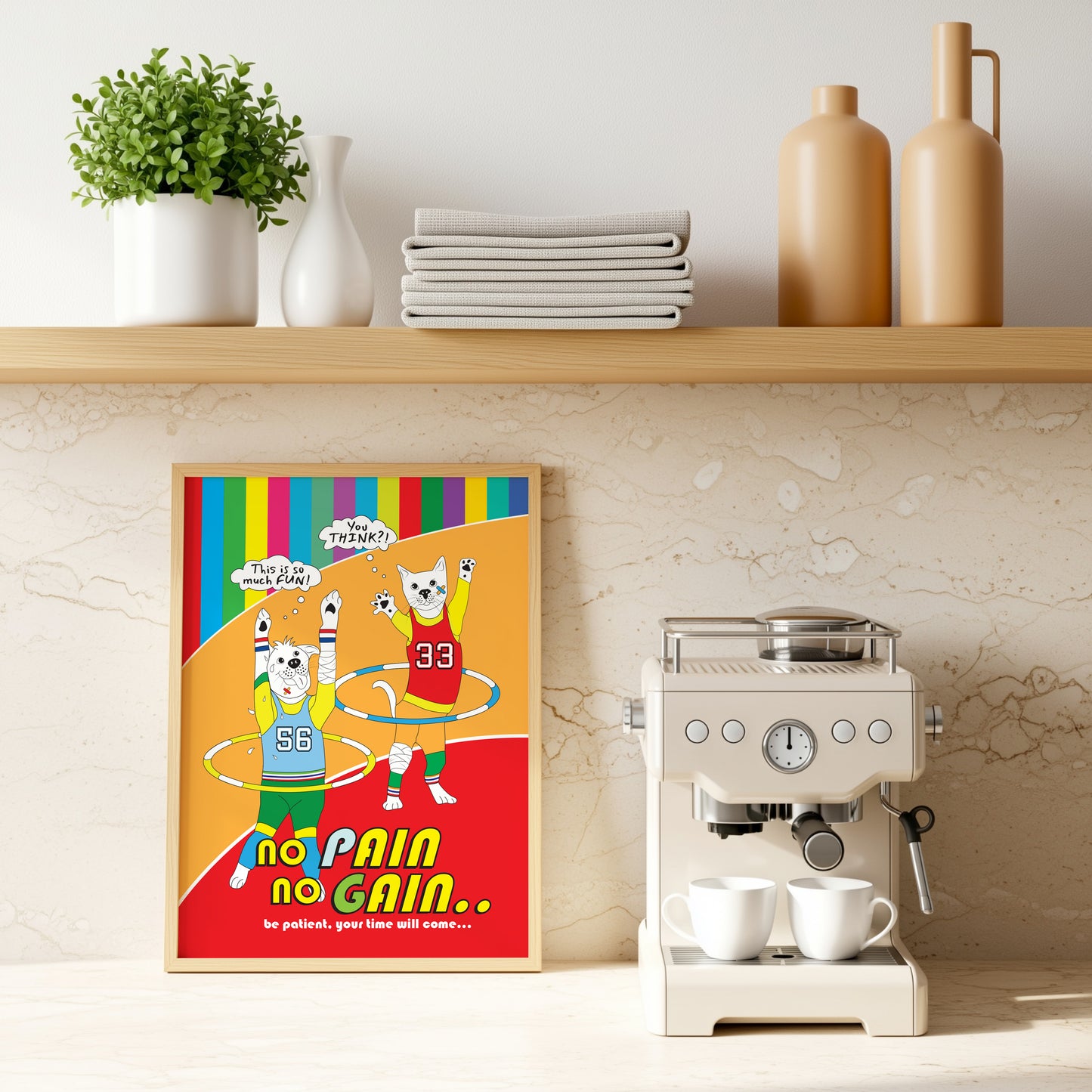 Posters - No PAin No Gain