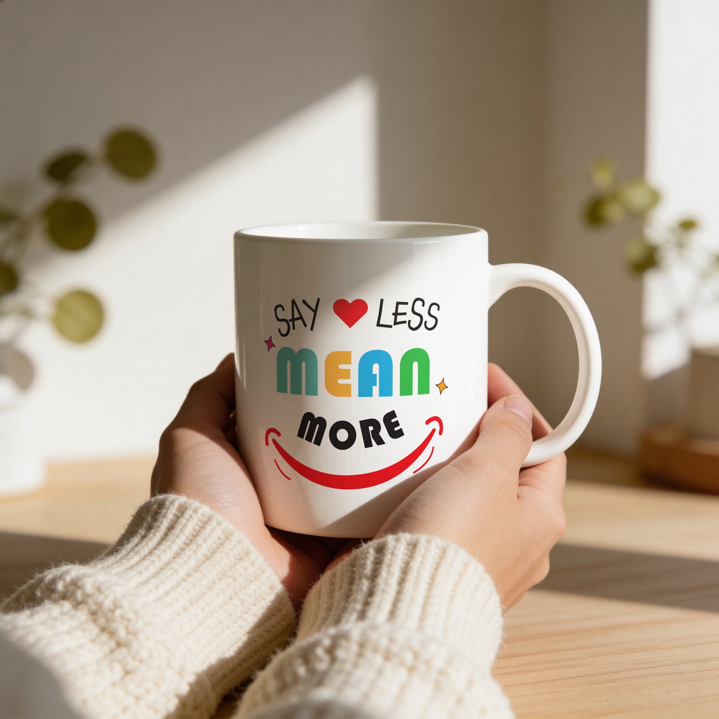 Mug _ Say Less Mean More