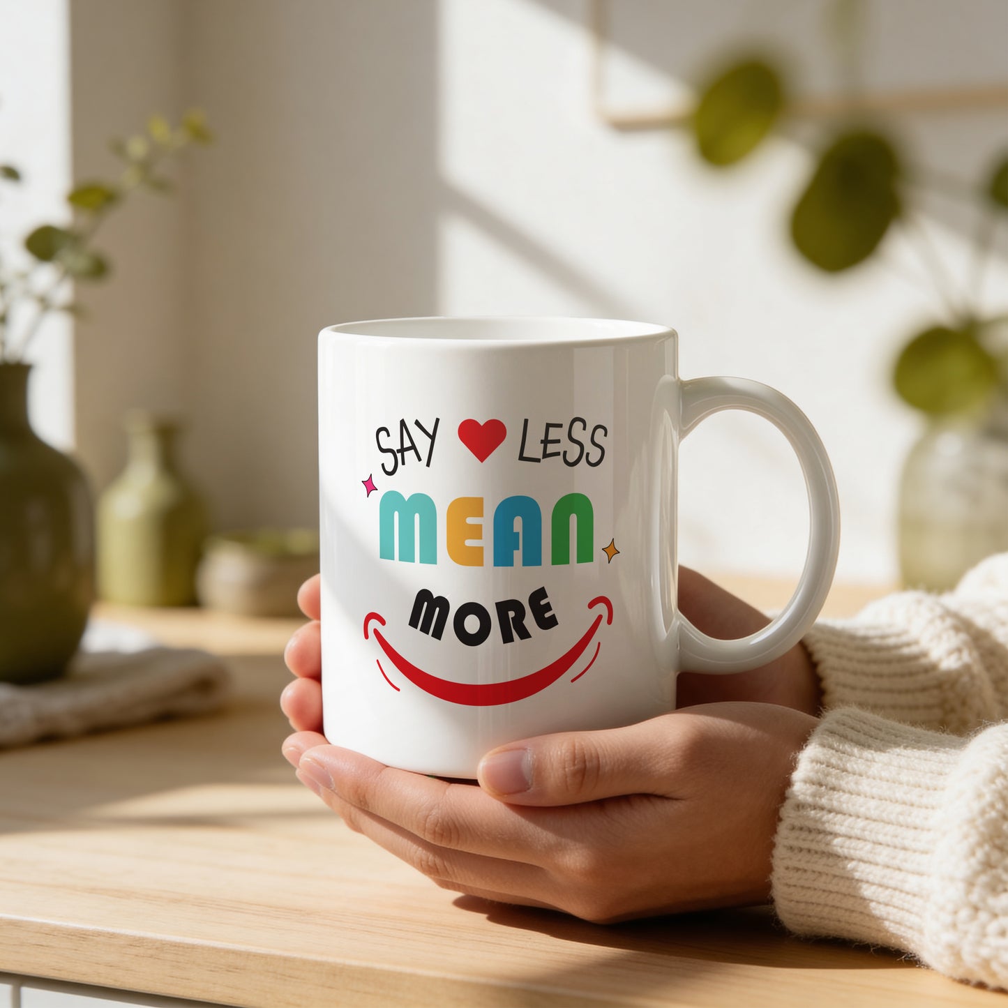 Mug _ Say Less Mean More