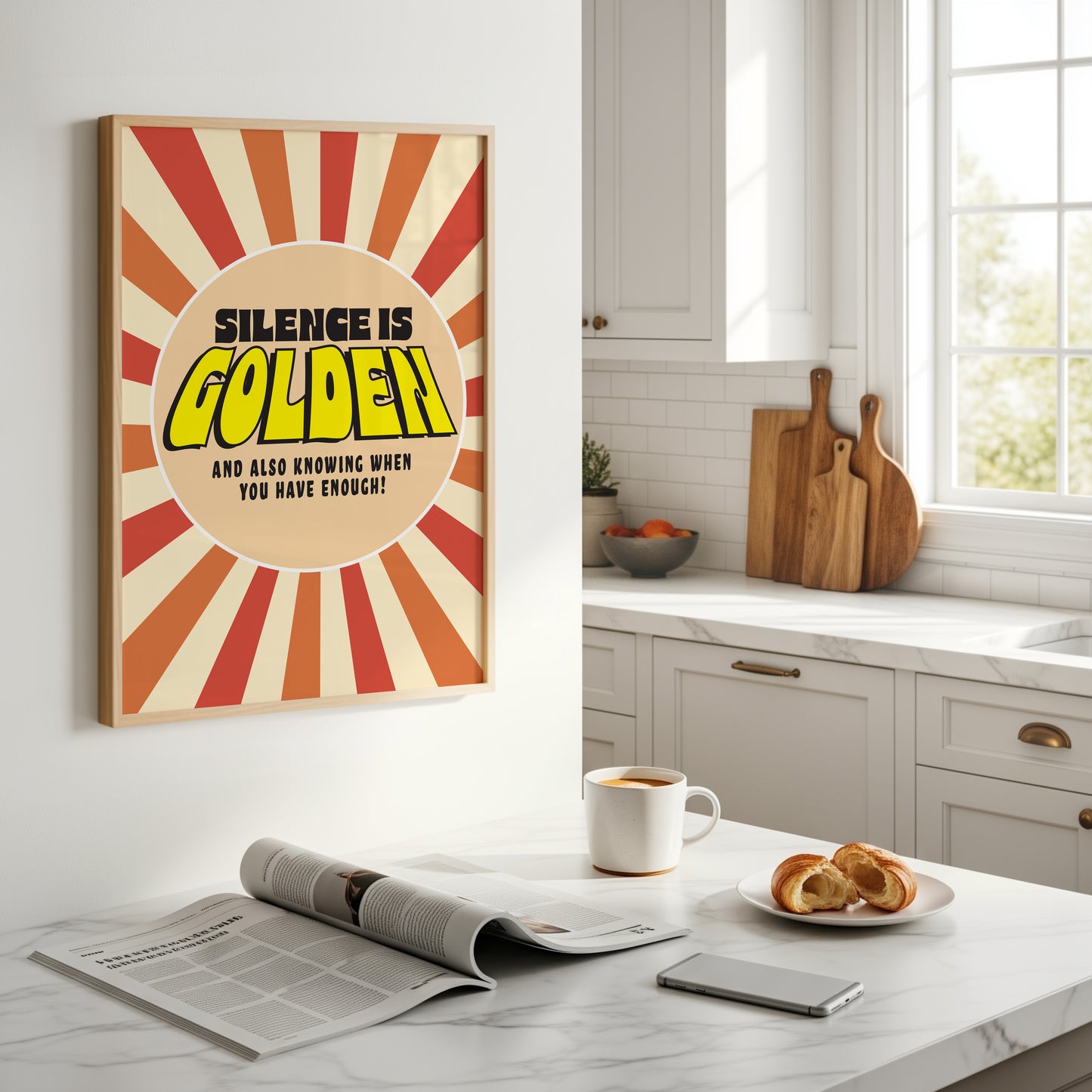 Posters - Silence Is Golden