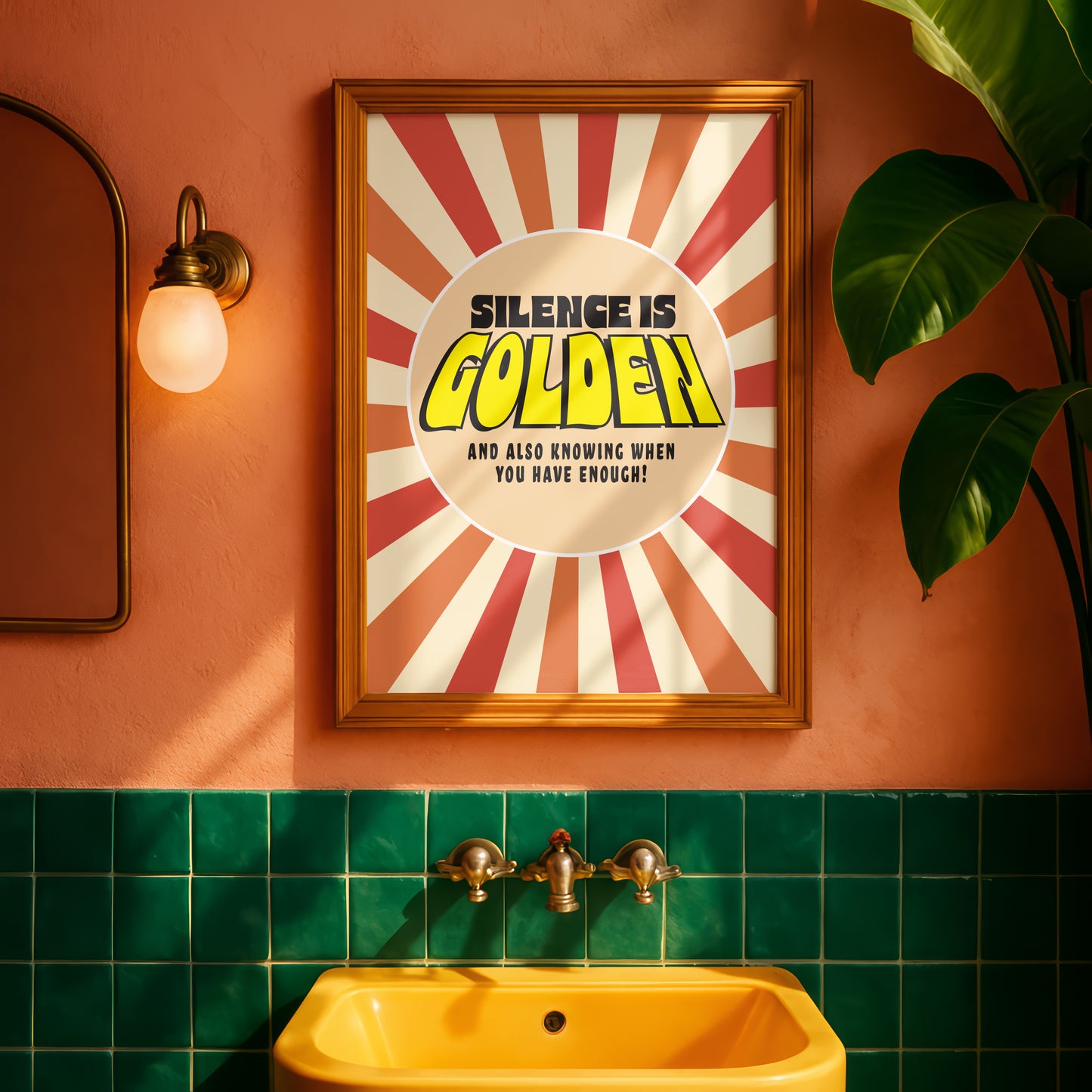 Posters - Silence Is Golden