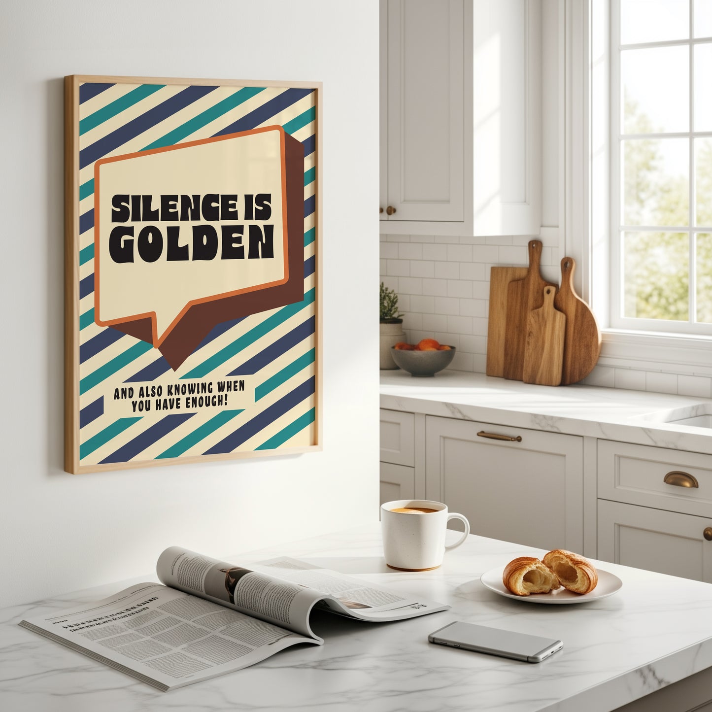 Posters - Silence Is Golden