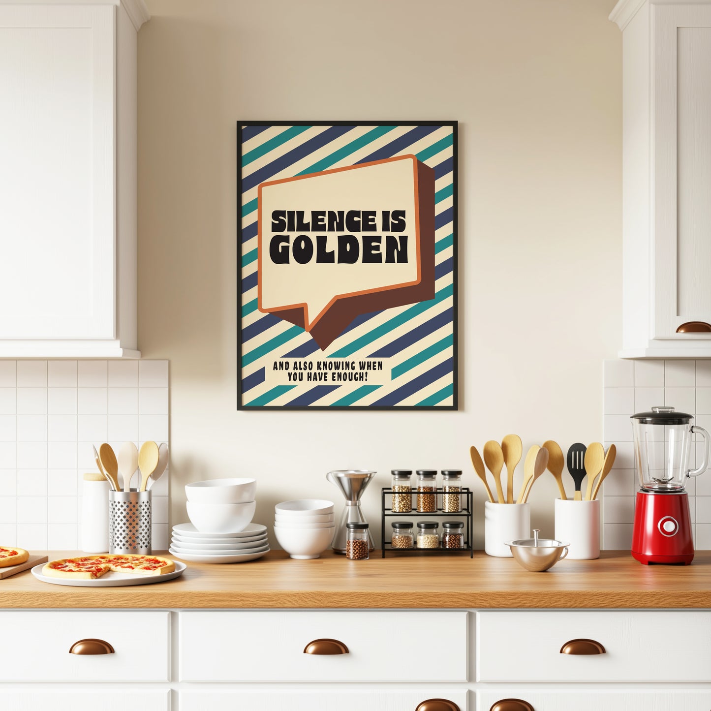 Posters - Silence Is Golden